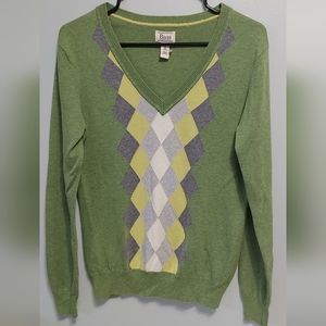 GH Bass & Co.  Argyle Sweater   Med
